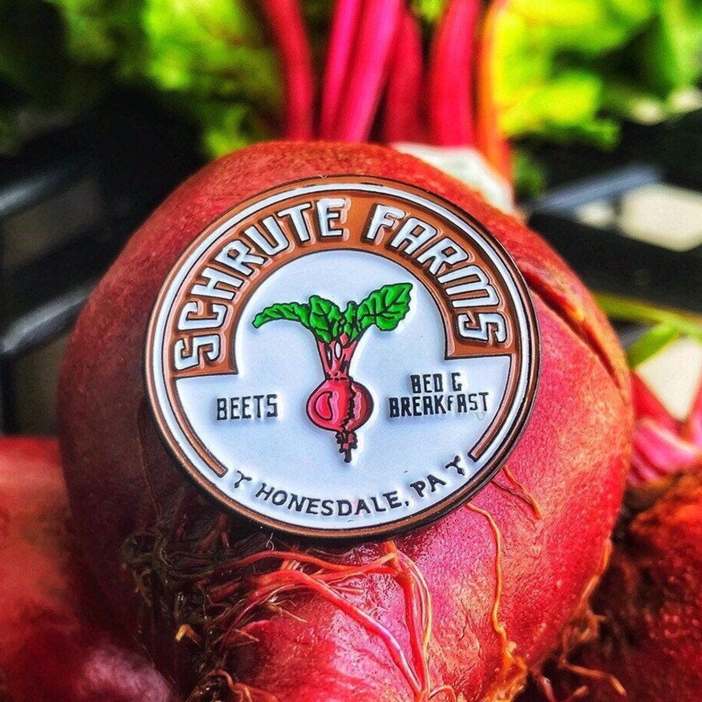 Schrute Farms Enamel Pin